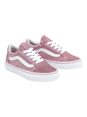 HTF: new Vans ✌︎︎ Old Skool Glitter Skate Shoe Sneaker ✌︎︎ Rose Gold Pink ✌︎︎ 7M thumbnail 13