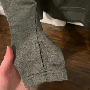 Grey North Face Quarter Zip thumbnail 3