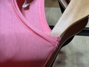 NWOT UGG Brinlee Pink Organic Cotton Tee XS Soft Crewneck T-Shirt thumbnail 4
