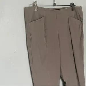 Ophelia Roe Elegant Brown Women's Pants thumbnail 3