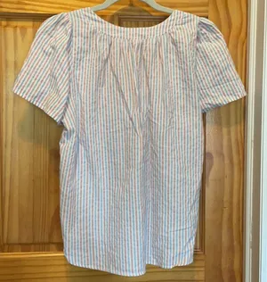 Anthropologie Isabelle Sinclaire stripe Top S thumbnail 4