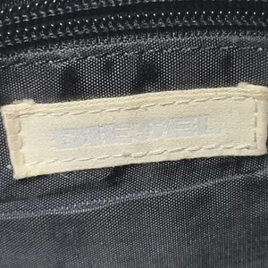Diesel Women's Tote Gray OS Plaid Check Leather Trim Double Strap Shoulder Bag thumbnail 14