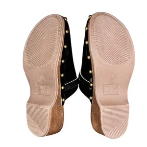 Time And Tru Black Wedge Heels(Size 6) thumbnail 7