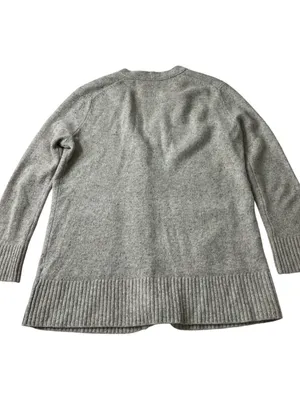MADEWELL Women Speckled Brown Maysfield Cardigan Grandpa Sweater Merino Wool XS thumbnail 5