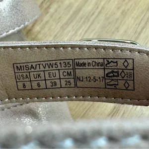 Vionic Misa Strappy Slide Sandal‎ Metallic Rose Gold Womens 8 thumbnail 8