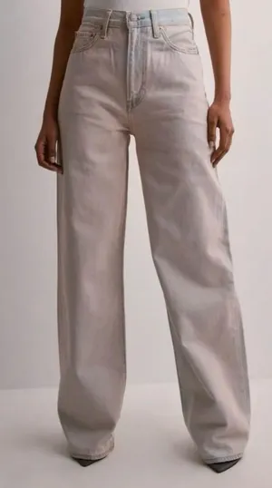 Levi’s Ribcage Wide Leg Jeans in Fairy Dust Dreams Light Wash Size 27 70s 90s thumbnail 1