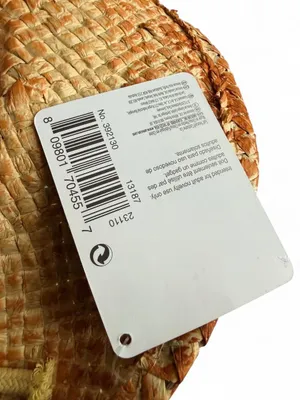 NWT Woven Straw Cowboy Hat Western Boho Festival thumbnail 7