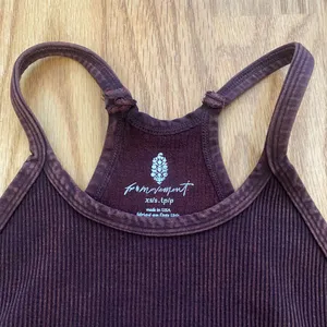 Free People Movement NEW Happiness Runs Crop Tank in Vintage Redood - M/L thumbnail 5