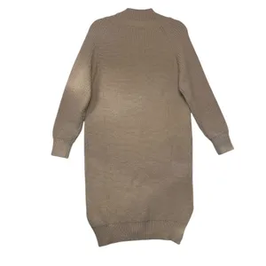 Petal‎ + Pup Beige Knit Midi Sweater Dress Girly Classic Comfy Sz 4 thumbnail 4