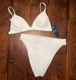 Hollister Ribbed Bikini Bottom thumbnail 3