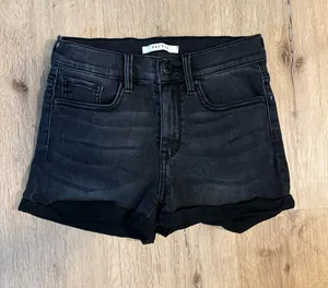 Pacsun Black Denim Jean Shorts thumbnail 1