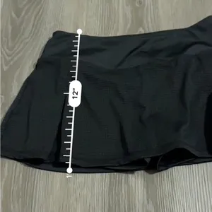 Z by Zella Black Perforated Eyelet Activewear Golf‎ Tennis Skort Size M thumbnail 8
