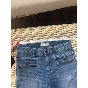 Free People Brette Cropped Wide‎ Leg Jeans 28 boho flare leg retro flattering thumbnail 6