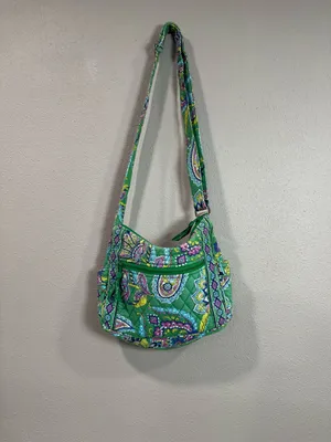 Vera Bradely Emerald Pasiley Bag thumbnail 4