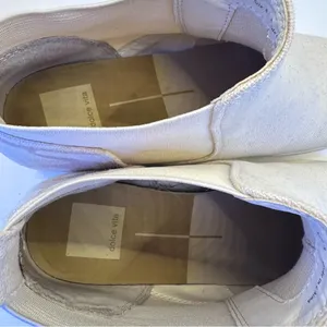 Dolce Vita Canvas Hidden Wedge Sneakers Size 8 Tan Camo Heel High Top Booties thumbnail 8