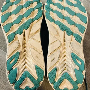 HOKA Women's Clifton 8 Aqua/Red Running Shoes thumbnail 6