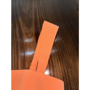 AMANDA UPRICHARD Bethany Skort Romper In Bright Orange Guava Size XS (0-2), $260 thumbnail 3