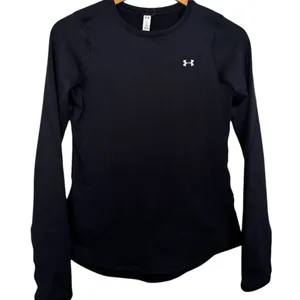 💥 Under Armour ColdGear® Compression Black Performance Long Sleeve Crew thumbnail 2