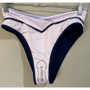 Cupshe Color Block High‎ Waisted Bikini Bottom - Small NWT thumbnail 4