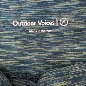 Outdoor Voices Green Leggings thumbnail 6
