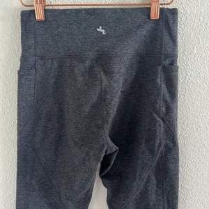 JoyLab Dark Heathered Gray Active Pants Athleisure Tights Workout Small thumbnail 6