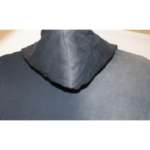 Two Tone Half Zip Hoodie Sweater Size L thumbnail 9