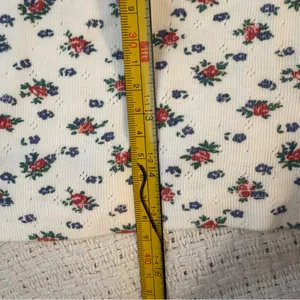 Brandy Melville White Floral Tank Top thumbnail 6