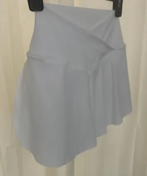 Amazon White Tennis Skirt With Built In Shorts And Pocket thumbnail 2