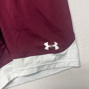 Under Armour Maroon Athletic Shorts Drawstring Men’s Large thumbnail 2