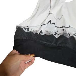 Alo‎ Yoga Women's Verse Sports Bra White/Black Size: L thumbnail 6