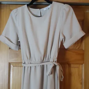 Lottie cream belted maxidress thumbnail 17