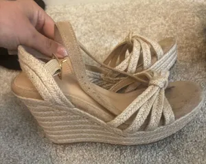 Wedges Tan Size 7 thumbnail 1
