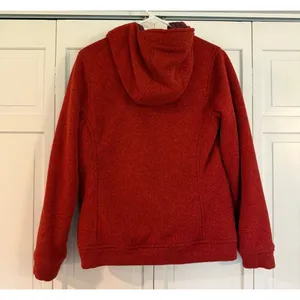 Patagonia red better sweater insulated full zip hooded sweater jacket M thumbnail 4