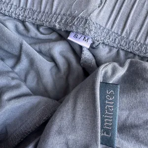 Emirates First Class Loungewear Set Sage Green Modal Cowl Shirt Pants Womens S/M thumbnail 3