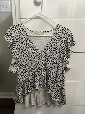 Alter’d State Dalmation print top thumbnail 1