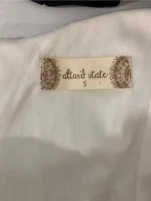 Altar'd State White Mini Dress - Size Small thumbnail 3