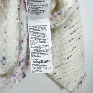J.Crew Cropped Lady Jacket Marled Yarn Heather Ivory Wool Blend Preppy M NWT thumbnail 13