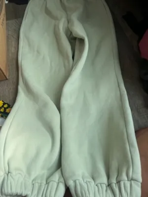 Comfrt small green sweatpants thumbnail 3