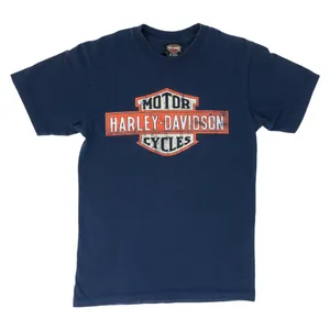 2007 Harley Davidson Navy Blue Shirt thumbnail 1