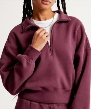 Abercrombie Quarter-Zip Sweatshirt thumbnail 1