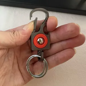 Car Keychain Carabiner Keychain for Men Women Key Rings Bottle Opener thumbnail 6