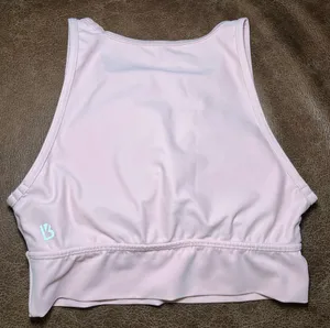 BuffBunny Collection Viva La Vibe Sports Bra Light Pink/Blush Size Small thumbnail 6