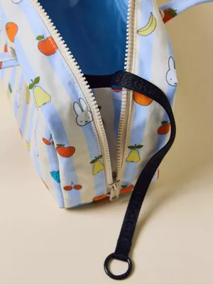 BAGGU Regular Bowler Bag- Picnic Stripes Miffy thumbnail 4