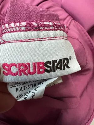 Scrubstar Pink Guava Scrub Pants with Leg Zippers Size 3XL thumbnail 4
