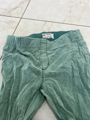 Free People Green Corduroy Flare Pull On Pants Size 27 thumbnail 2