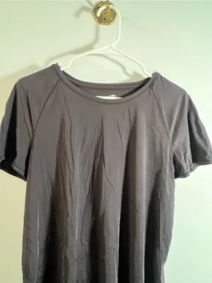 Avia Women’s Size Medium 8-10 Athletic T-Shirt Crewneck Black Short Sleeve Mesh thumbnail 2