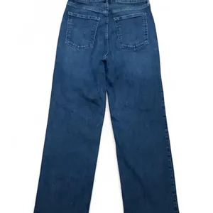 Old Navy WOW Wide Leg Jeans Womens 8 High Rise Blue Denim 28x30.5 Stretch thumbnail 5