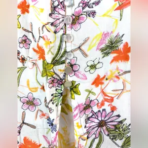 Fashion Magazine Floral Maxi Dress - Multicolor thumbnail 6