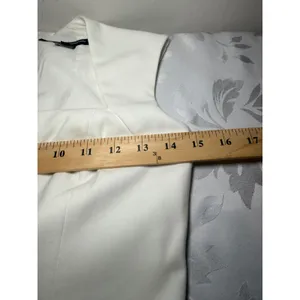 French Connection Cream Square Neck Sleeveless A-Line Mini Dress Size 2 thumbnail 5