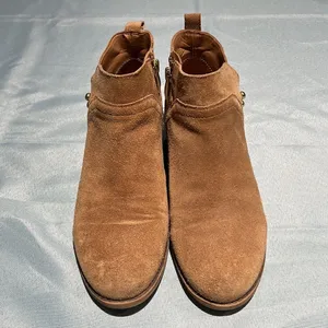 Franco Sarto Brown Kelton Ankle Leather Boots D19‎ thumbnail 4